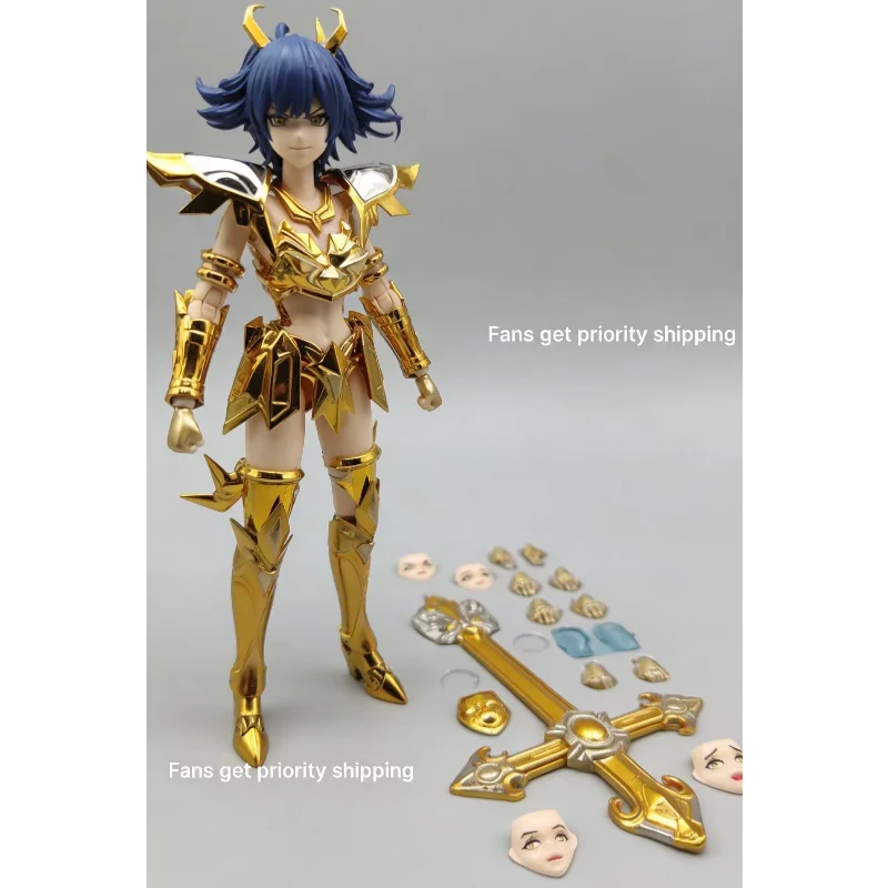 

В наличии: Коллекционная фигурка GT Goddess Contract Golden Saint Cloth Myth Cancer Pamela, аниме-модель, игрушка, подарок