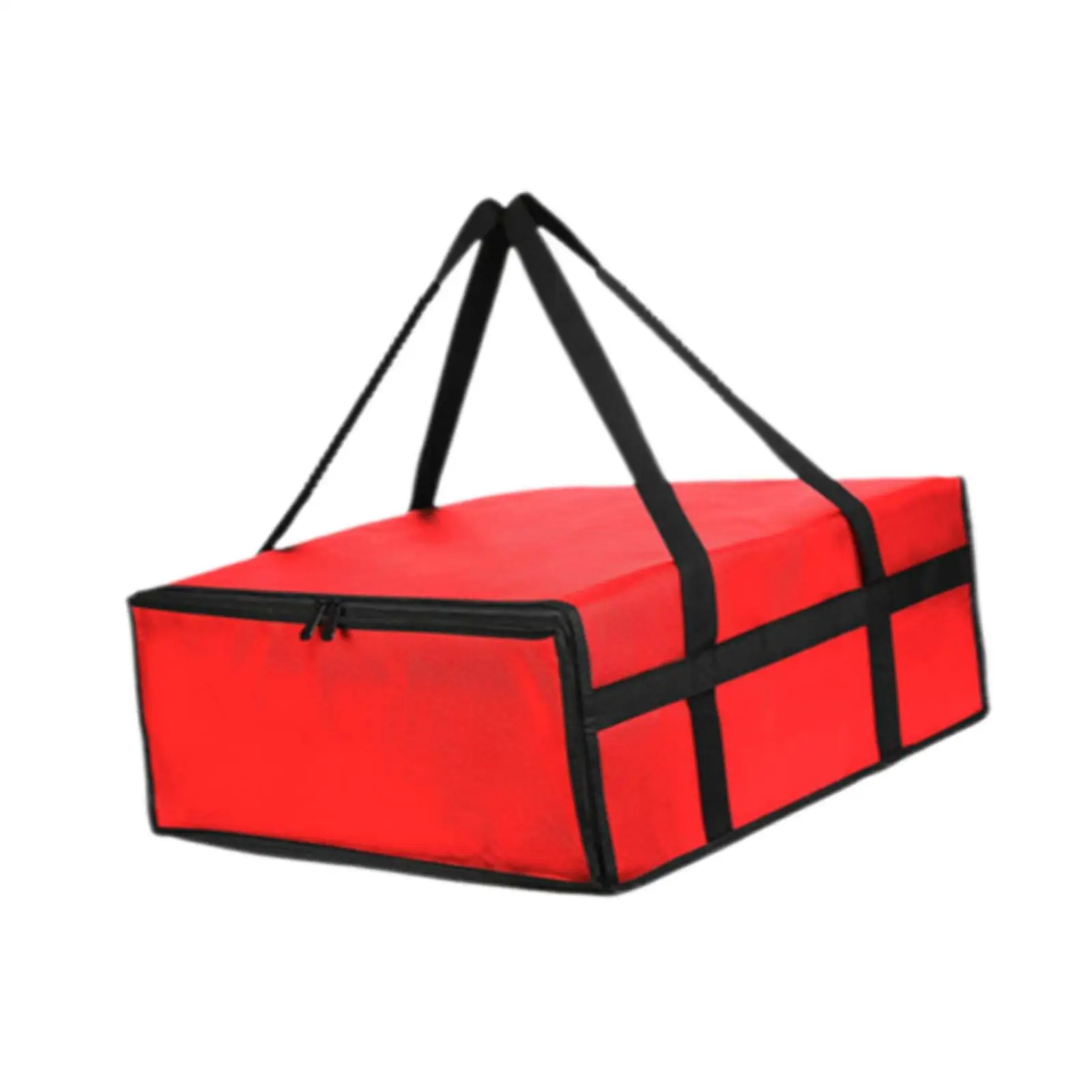 Insulated Pizza Delivery Bag Non Woven Fabric Food Carrier Warmer Bag for Restaurant Home Takeout