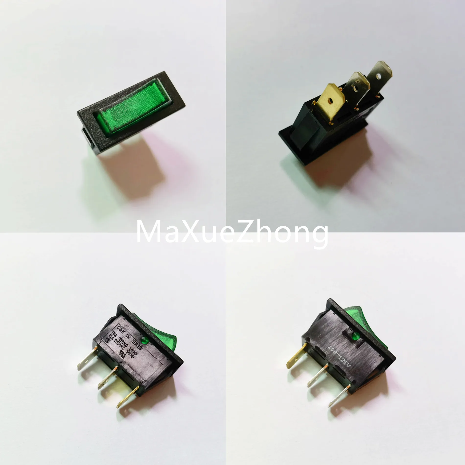 

Оригинальный новый 100% кулисный переключатель CM102J3GS205OA7, 3 контакта, 2 шестерни с отверстием переключателя лампы 11x30 мм