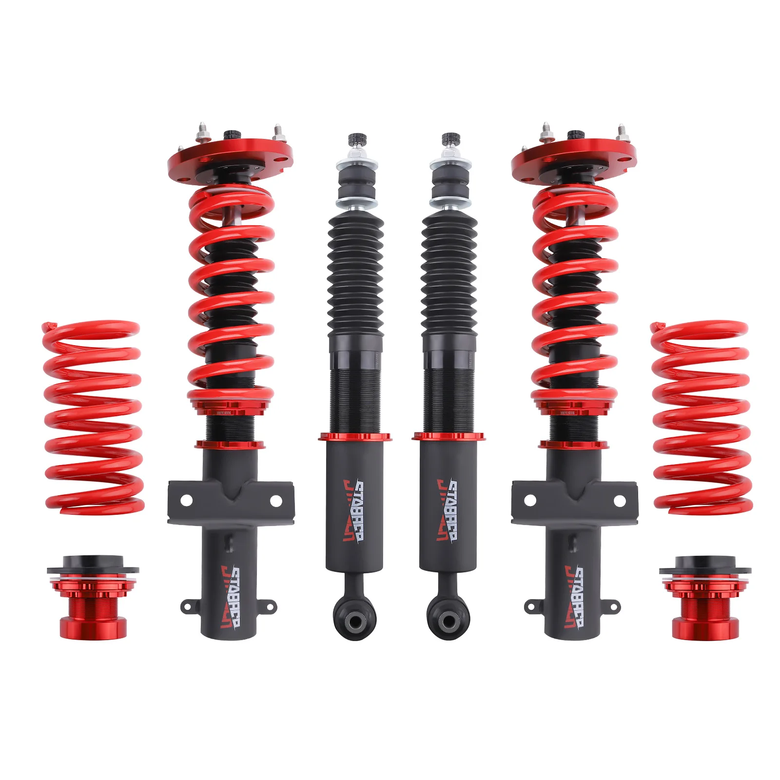 

Комплект 24-ходовых пружин подвески койловера демпфера подходит для Ford Mustang 2005-2014 гг.