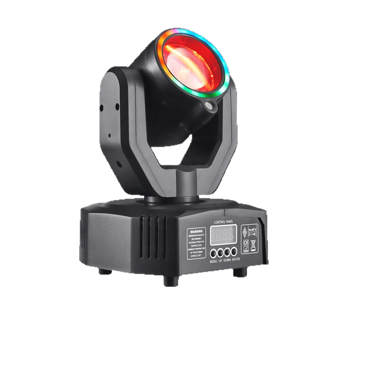 Mini Shaking Beam with Aperture Stage Shaking Beam Pattern Laser Lighting Bar Atmosphere Rotating Light