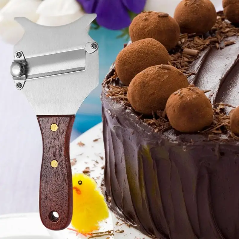 Truffle Slicer Professional Stainless Steel Truffle Slicer Black and White Truffle Grater Slicing Knife Chocolate Cheese Knife