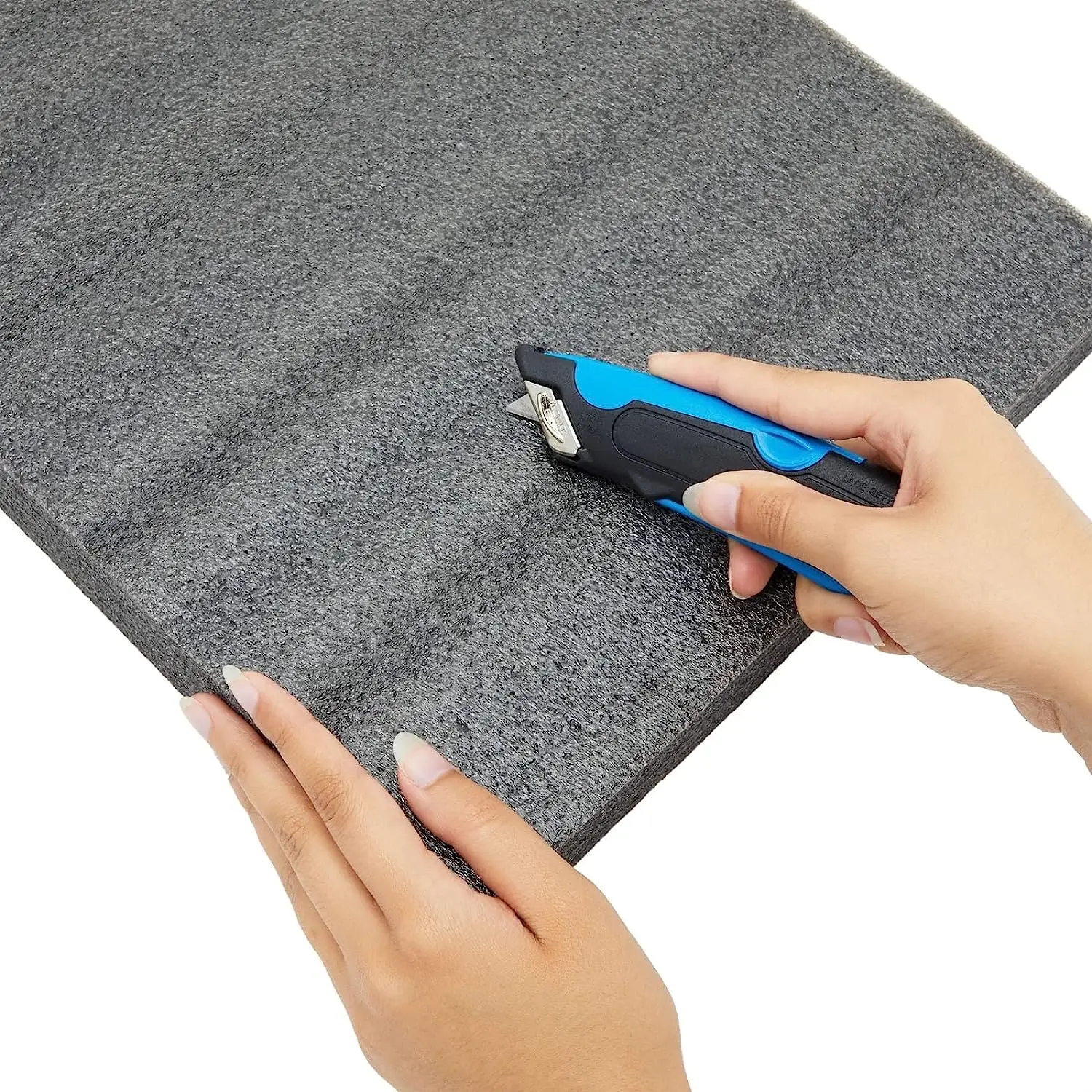 Thickness 2cm Square Black Cushion Polyethylene Foam Sheets Size 20*20cm