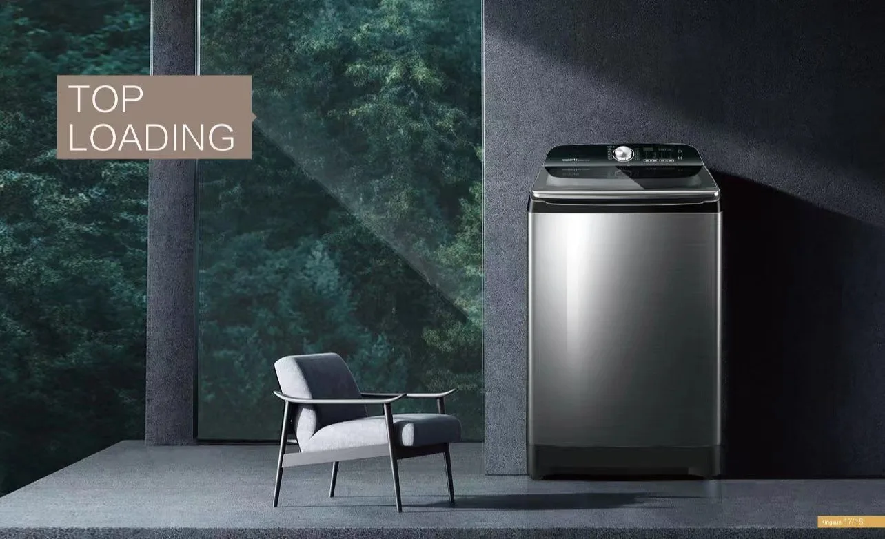 Vendita diretta in fabbrica di lavatrici domestiche montate dall'alto di grande capacità completamente automatiche da 25 kg