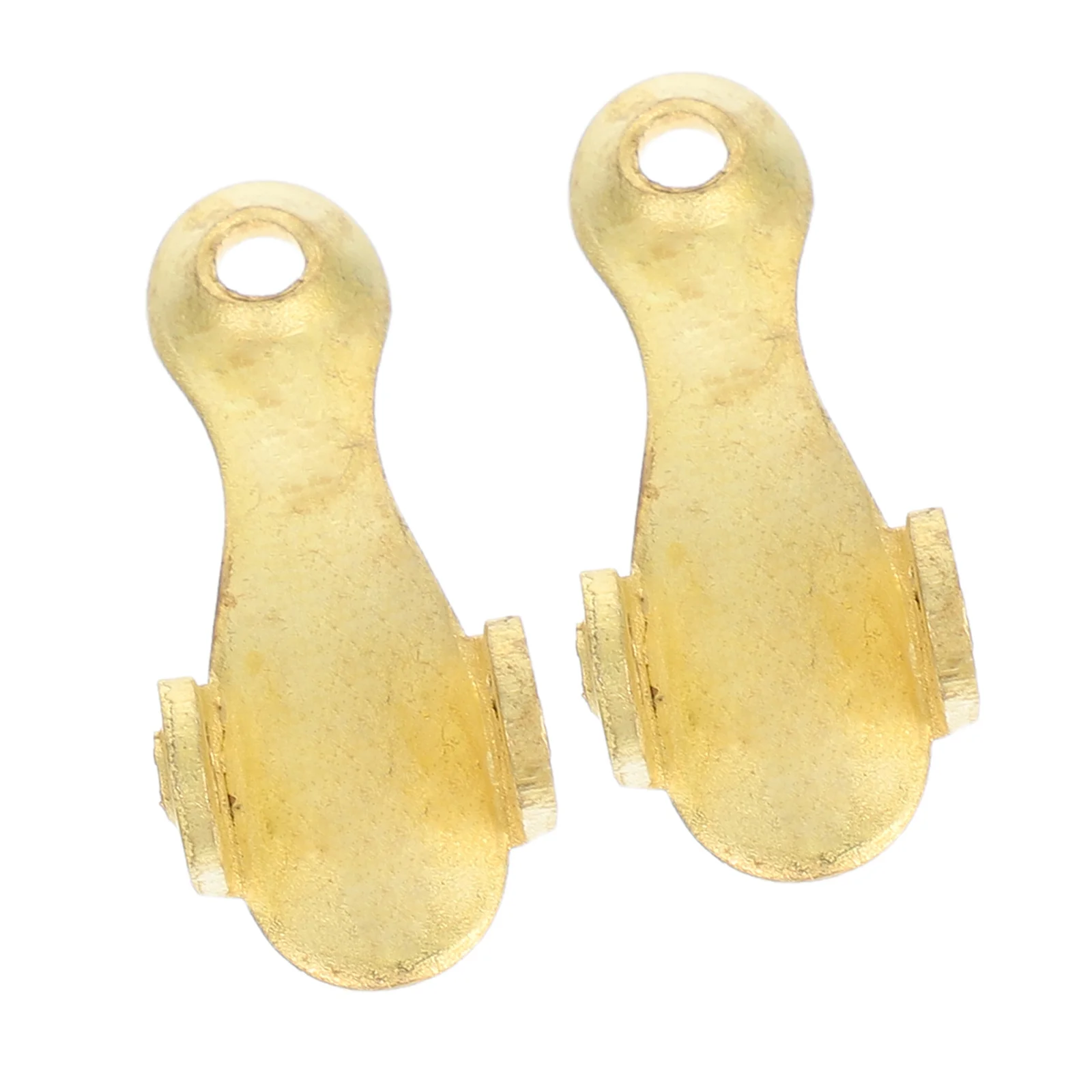 Válvula de drenagem de cobre de alta pureza, chave de água trompete, ajuste universal, drenagem rápida, kit de reparo de instrumento de vento, acessório de latão, 2 peças