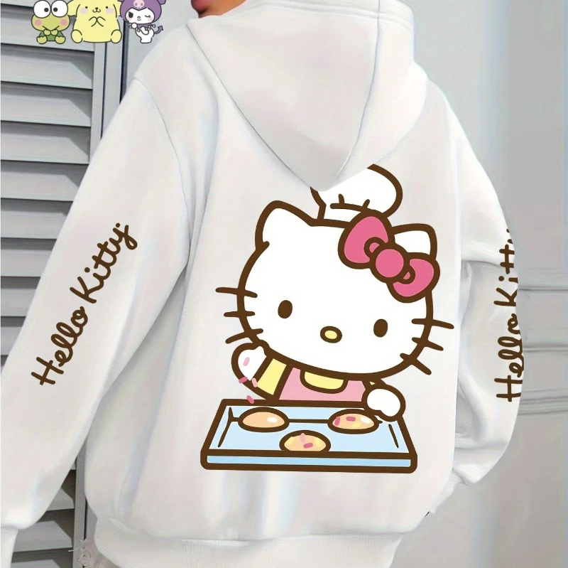 정품 산리오 후드티 패션 후드티 원단 부드럽고 세탁기 사용 가능