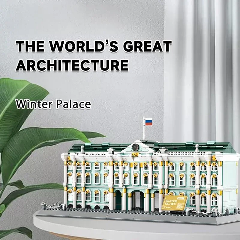 NEW St. Petersburg  Russia House Modular MOC Creative street view Model Building Blocks Architecture Education Model Toys Gifts