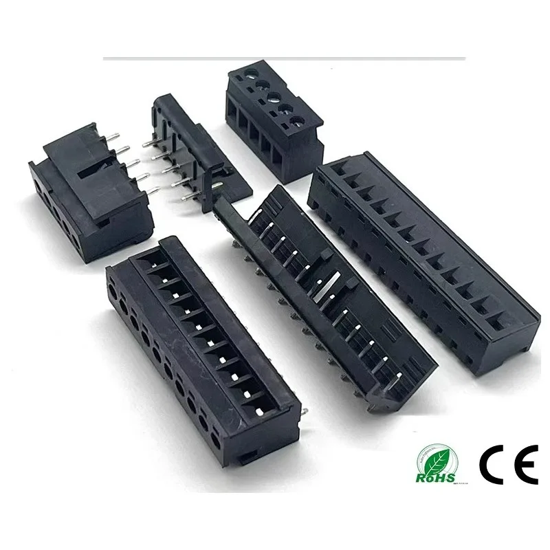 5Pairs 2EDGKG Plug-in 5.08mm PLC terminal blocks for S7-200 terminal block 2p-12P14P16P