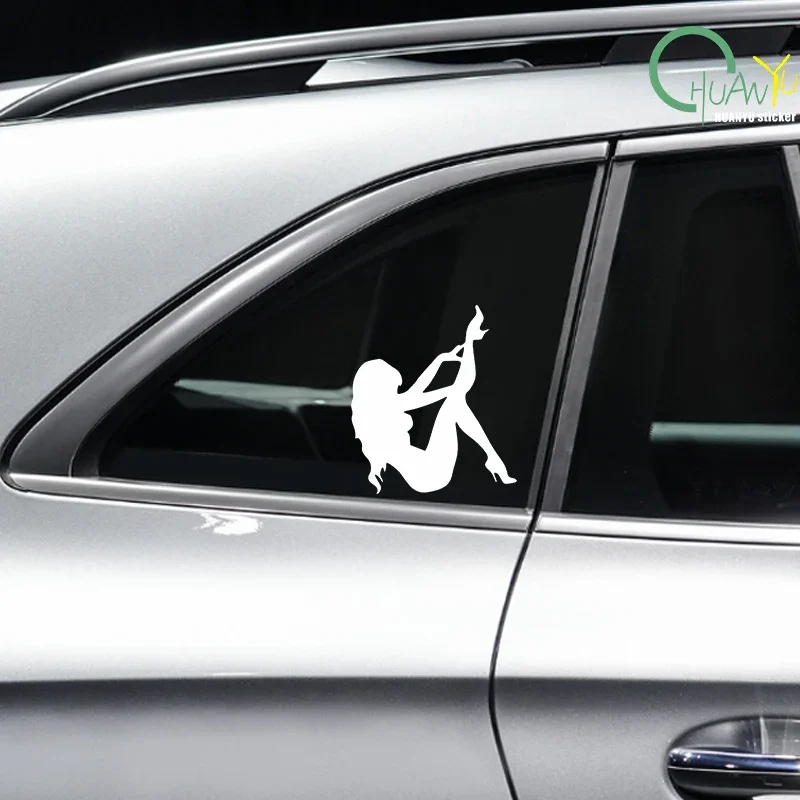 Personalized Sexy Beauty Scratch Cover Car Sticker Waterproof Vinyl Auto Body Decor Decal