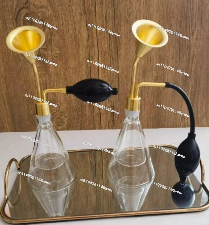 SPA spa oil perfume smelling coffee beans, glass creative custom smelling bottle
