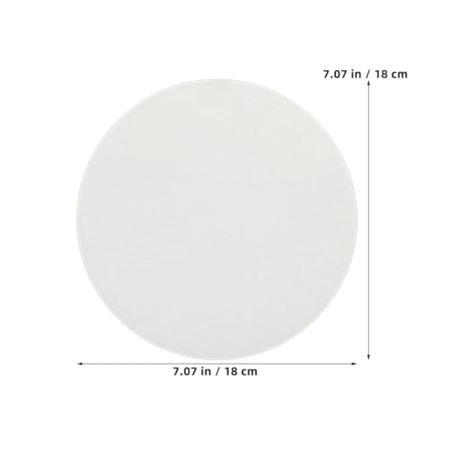2pcs Lampshade Diffuser: 7 Inch Anti-Glare Soft Light Diffuser For Ceiling Lamps - Cloth Lampshade with Stickers For Nursery Be