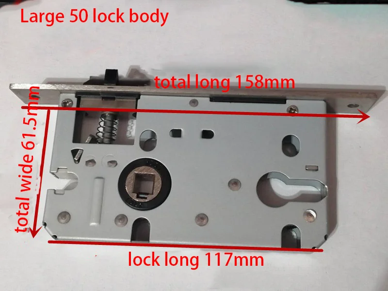 Old-style anti-theft door lock body universal household entrance door lock Panpan old-style suit door iron door mechanical lock