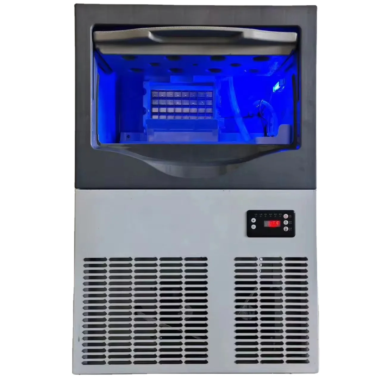 Ice cube machine - fast ice making, high sterilization, and excellent home and commercial insulation