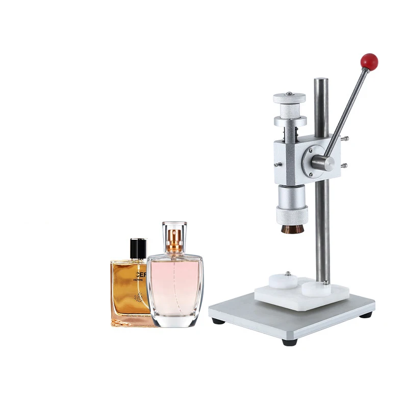 Manual Perfume Glass Bottle Manual Perfume Glass Bottle Collar Crimping Machine