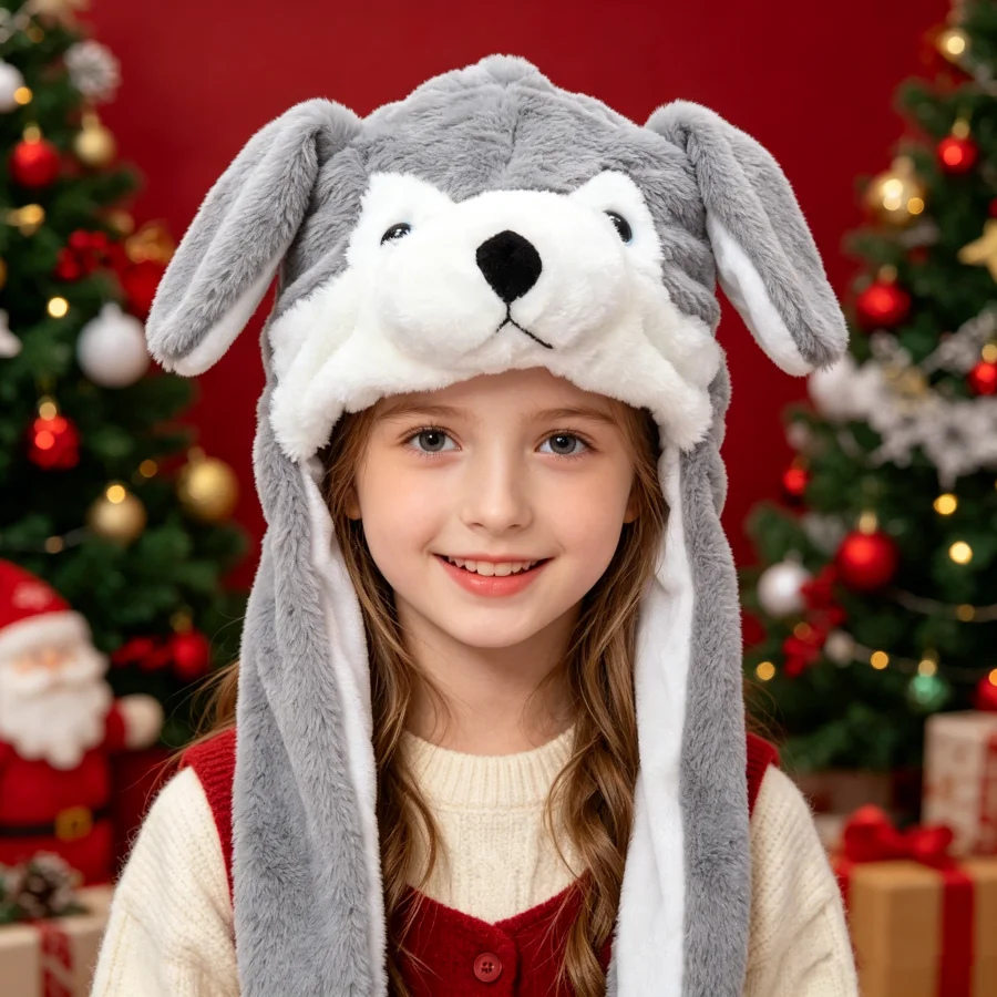 Plush Ear-Protecting Hat, a Ti - Santa Hat Plush recension och pris