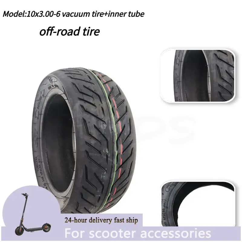 

High quality rubber 10x3.00-6 Tubeless Tire for Electric Scooter 10 Inch 10x3.0 CST Wear Resistant Vacuum Tyre