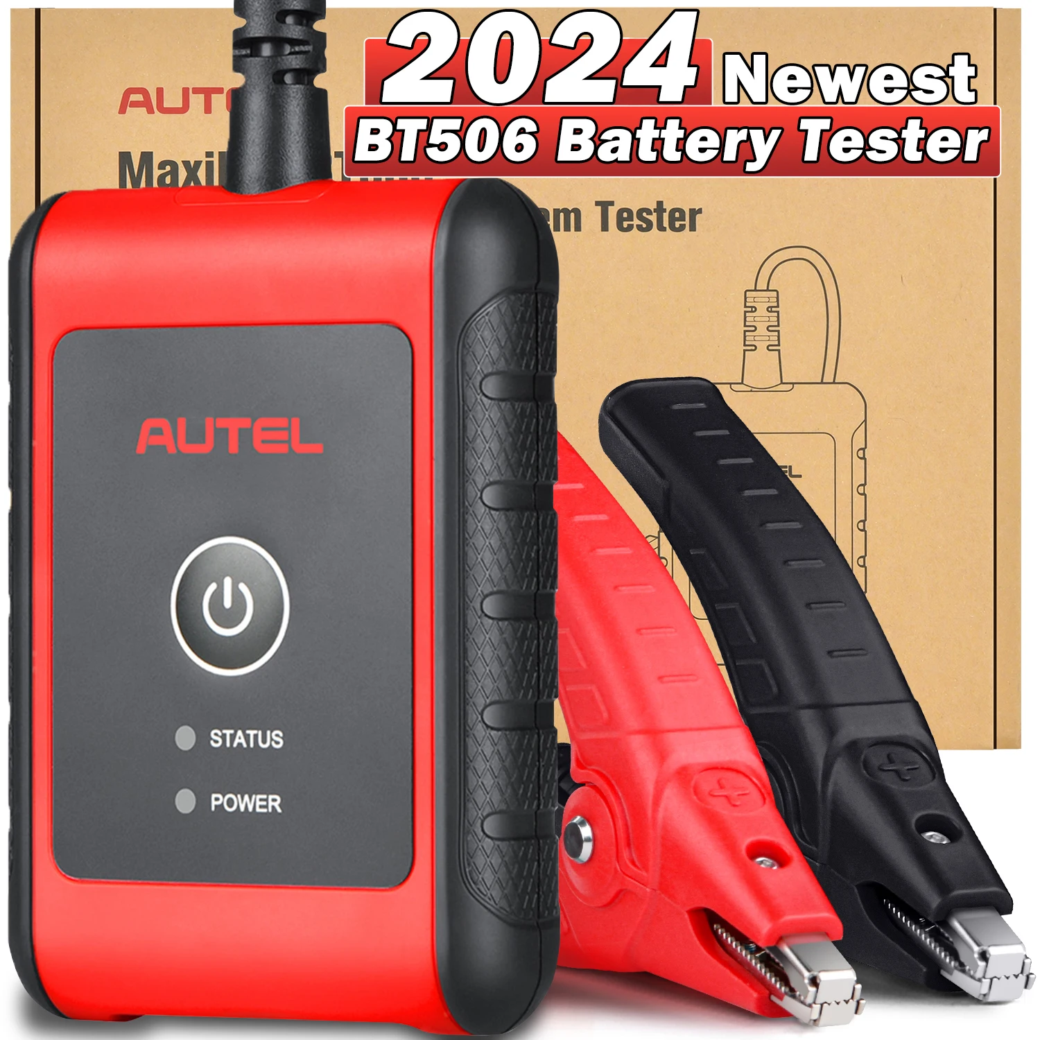 Autel MaxiBAS BT506 Auto Battery Tester Car Battery & Electrical System Analysis Tester For IOS & Android 6-12V 100-2000CCA