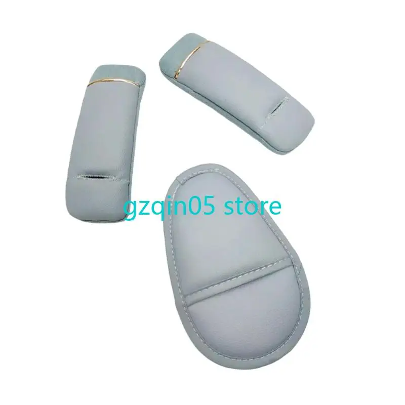 Accessoires universels siège voiture pour bébé H055, 3 pièces, protections d'épaule souples, rembourrage poussette avec
