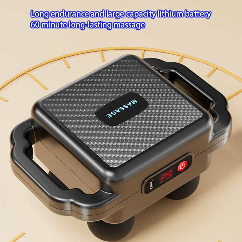 

Fascia Gun High-Frequency Vibration Body Back and Waist Massager Neck Shoulder Massager Muscle