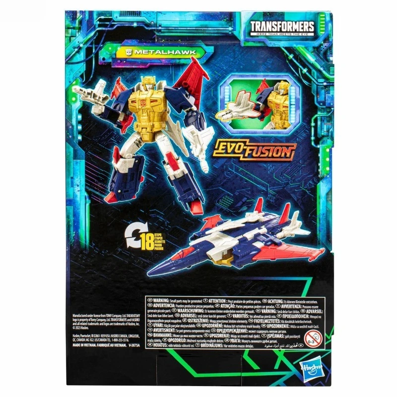 ในสต็อก Hasbro Transformers Legacy Evolution Metalhawk รุ่นอะนิเมะภาพยนตร์ของเล่นหุ่นยนต์ Action Figures ของขวัญงานอดิเรก