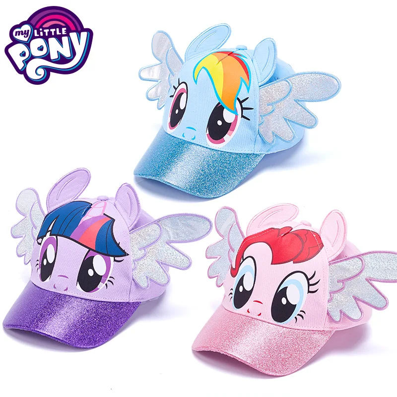 

MINISO My Little Pony Pinkie Pie kawaii Cartoon Peaked Cap baseball cap Women Spring Autumn Season Adjustable Hat Christmas Gift