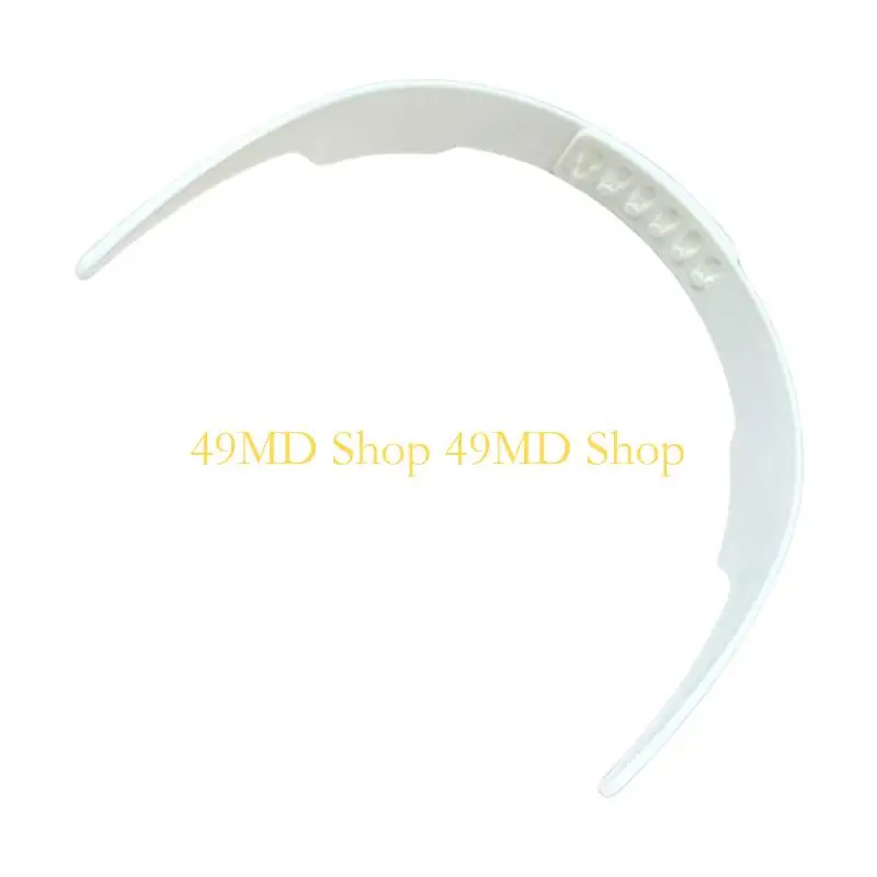 49MD 플라스틱 칼라 삽입 조절 가능한 칼라 숙박 선명한 셔츠 모양을 유지하기위한 숙박