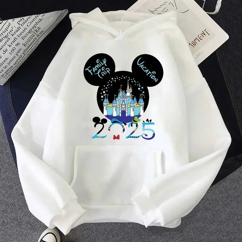 Tişörtü 90 s Y2k Gotik Kapüşonlular Minnie Japon Anime Hoodie 2025 Disney Mickey Mouse Giysileri Üstleri Kazaklar Giyim Unisex