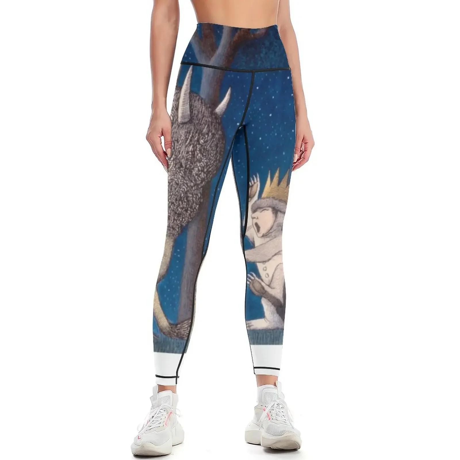 

Where the Wild Things Are Wild Rumpus at night Leggings Clothing fitness Women sportwear sports for Womens Leggings