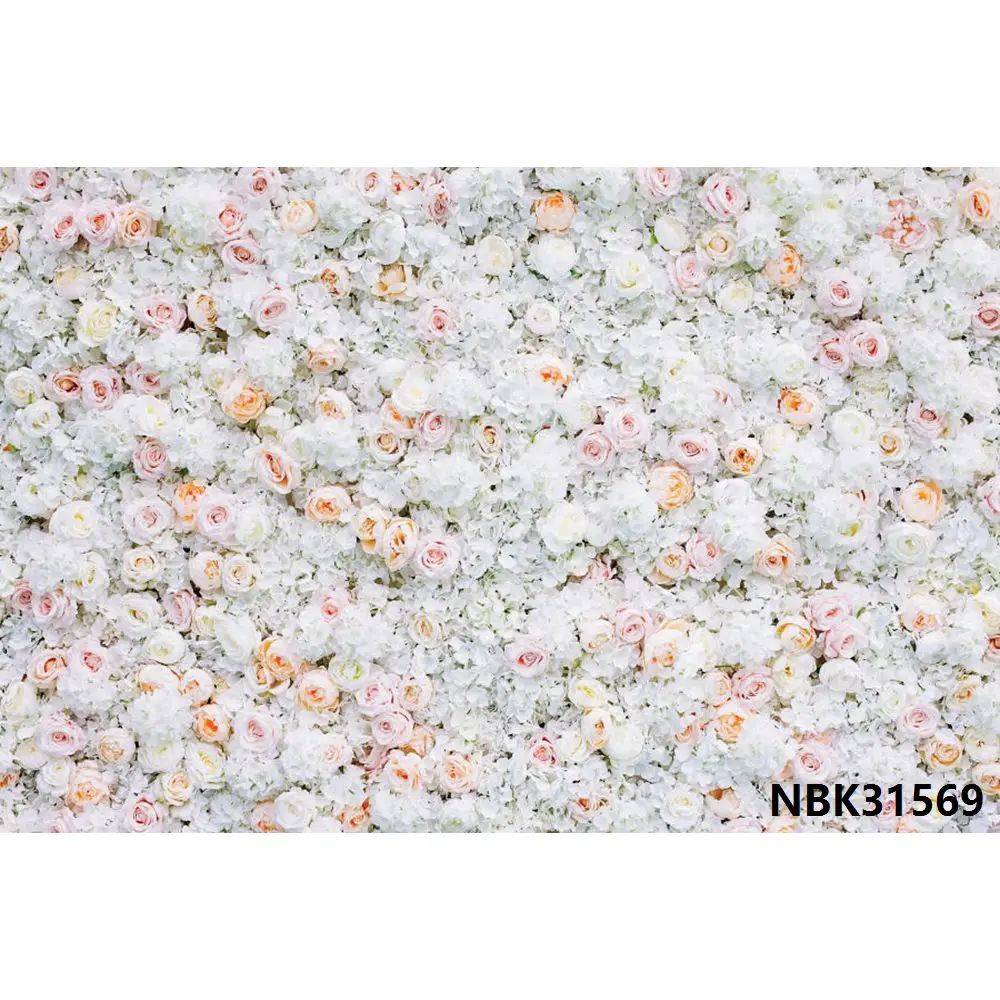 Fondo fotográfico de flores, decoración para fiesta de cumpleaños, boda, novia, baby shower, estudio fotográfico de pared con rosas