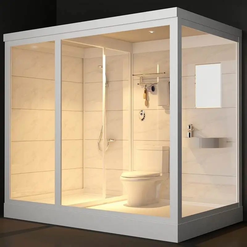 Integral bathroom Shower room Integrated bathroom Indoor bathroom Integrated finished bath room