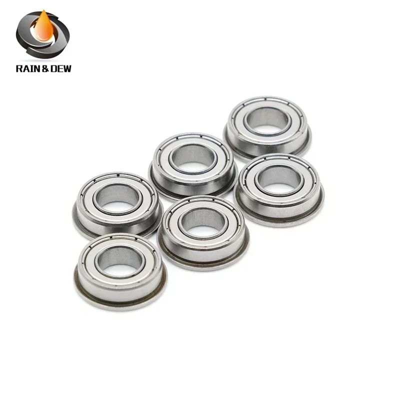 10PCS F679ZZ Flange Bearing 9x14x4.5mm Flange Bearing  ABEC-7 Double Shielded