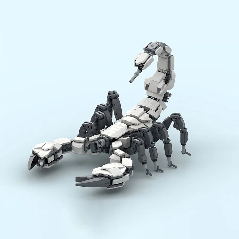 MOC Kreatives Mechanisches Tier-Set: Mantis, Frosch, Skorpion Kombinations-Bausteine DIY Puzzle Montage Spielzeug Geschenk Dekoration – Detail 4
