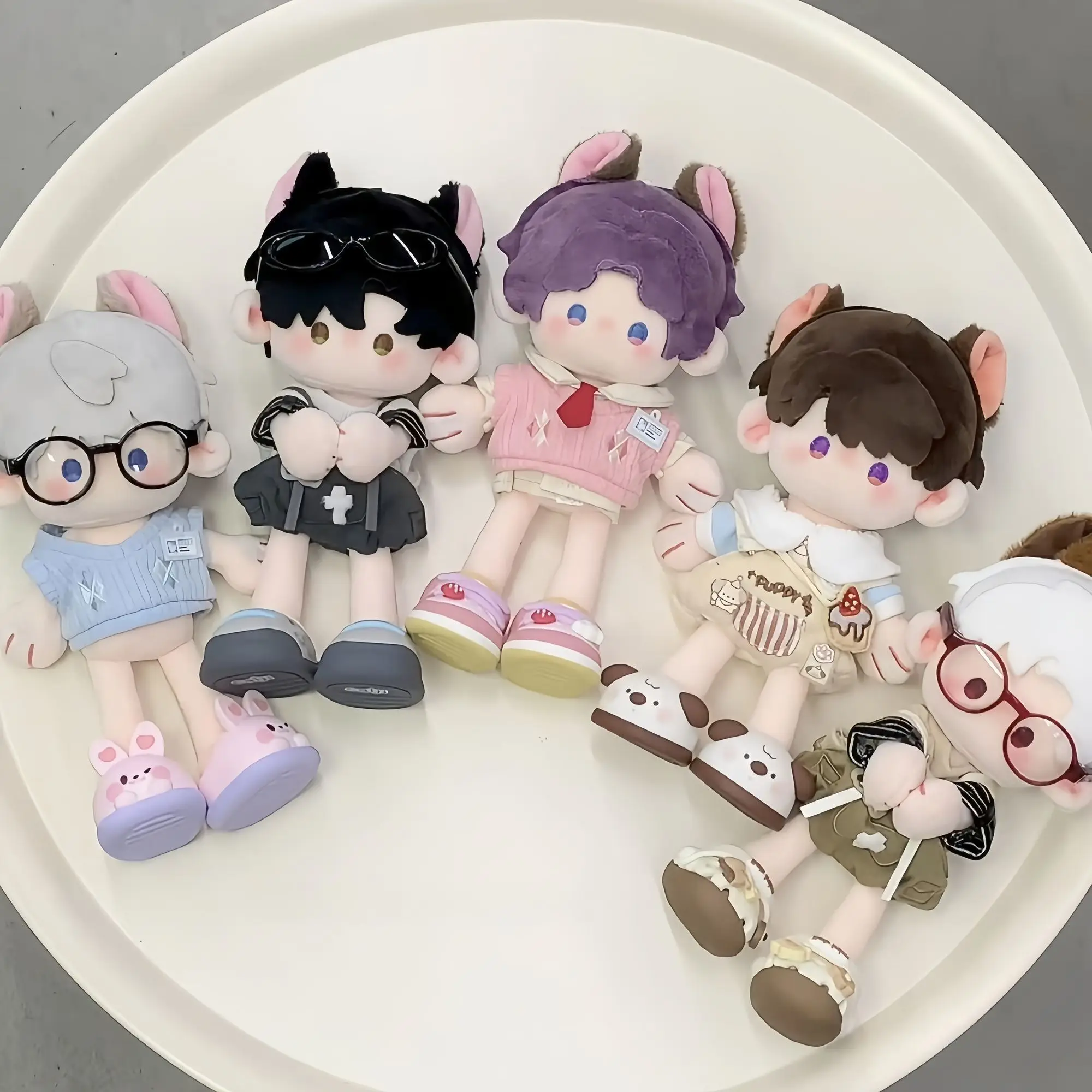 

Love and Deepspace 15cm Hammer Body Stuffed Plush Game Dress-up Cotton Doll Rafayel Aster Zayne Sylus Caleb Mini Doll Cute Gift