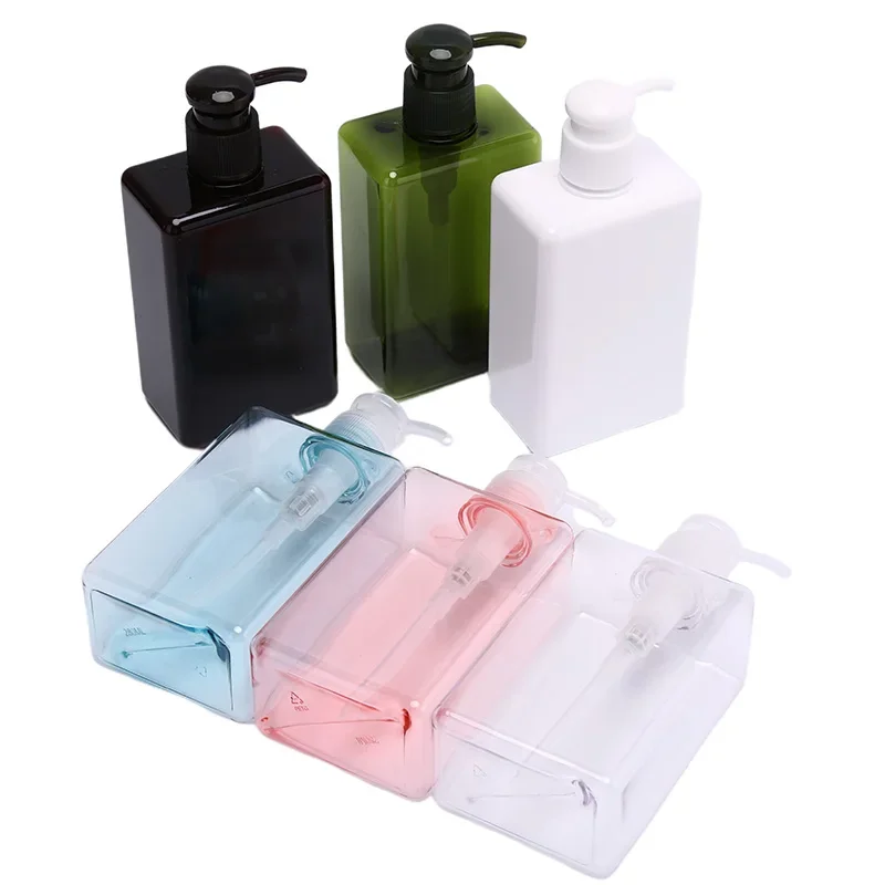 250/280ml Nordic Style Bath Refillable Bottle Shower Gel Shampoo Press Bottle Shower Gel Refillable Bath Storage Bottles