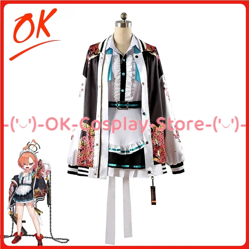 

[Customized] MIKAMO NERU Cosplay Costume Game Blue Archive Cosplay Dress Party Suit Halloween Carnival Uniform