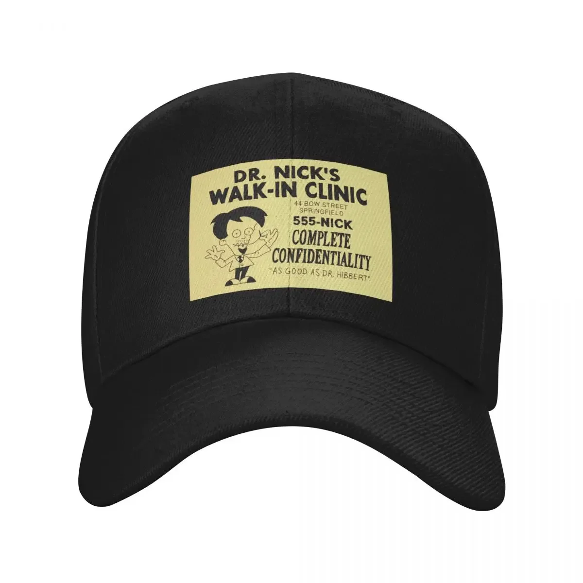 Dr Nick Ad Baseball Cap Luxury Hat Unique hats Anime For Women 2025 Men's