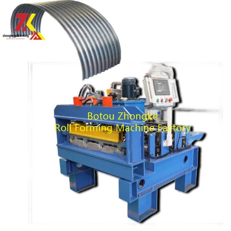 

Automatic Colored Steel Tile Cutting Machine Efficient Roof Sheet Production with Gear Curving Machinery for Building