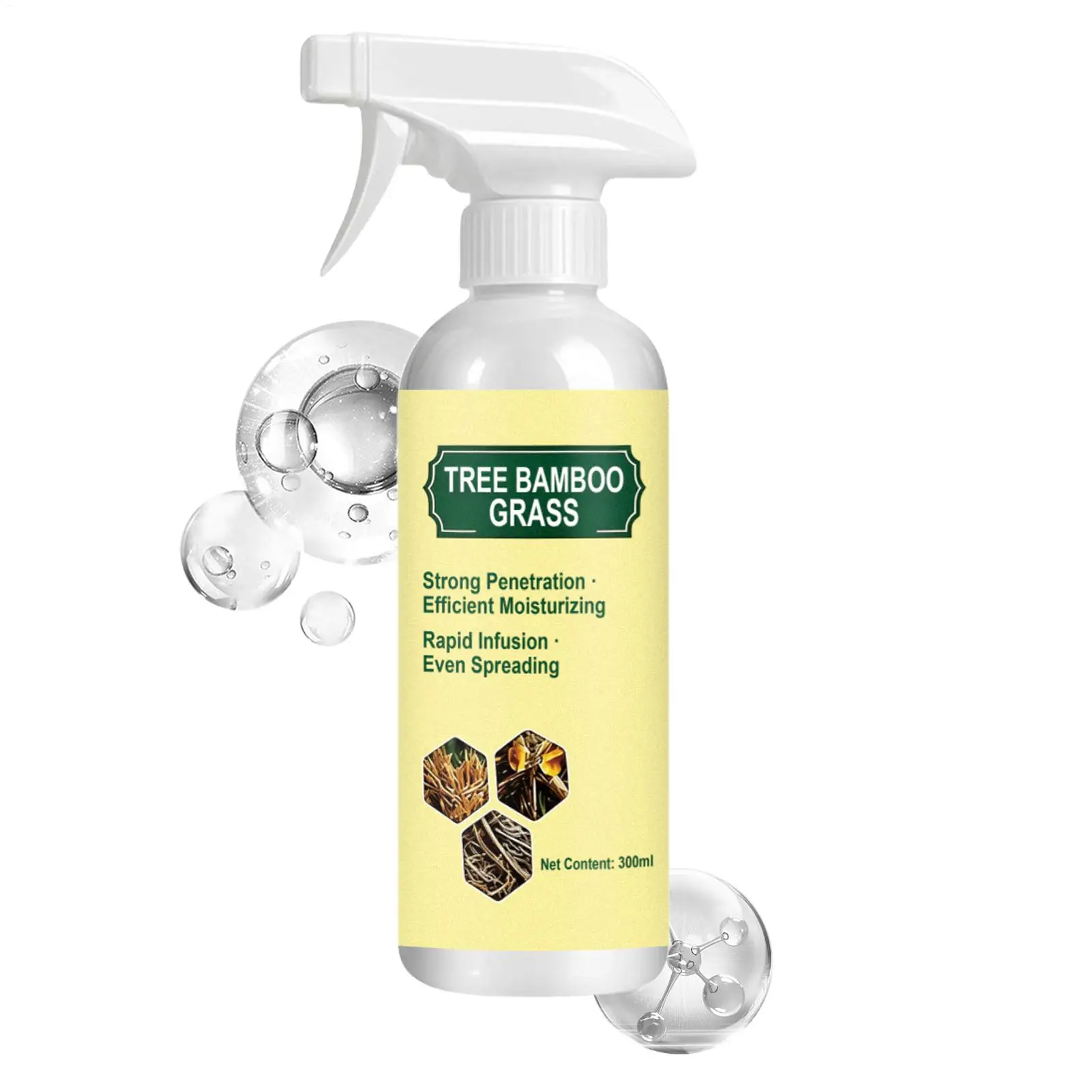 Plant Food Spray 300ml Organic Foliage Houseplants Nutrient Solution Indoor Plant Fertilizer Liquid for Living Room Garden