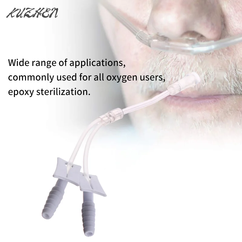 Disposable Oxygen Generator Three-Way Oxygen Tube Oxygen Tee Connector Ventilator Accessories Hospital Breathing Medical Tools