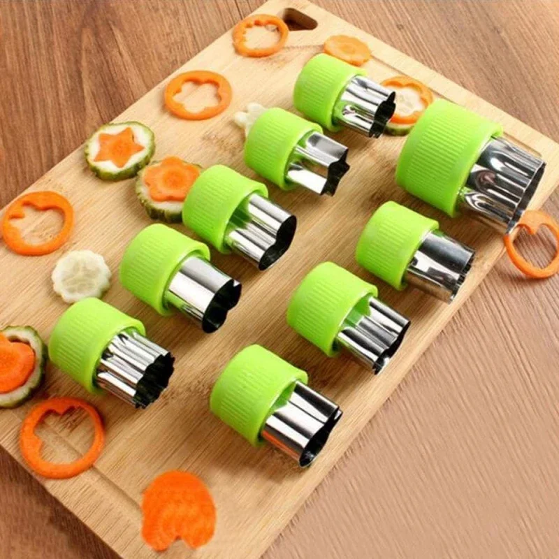 Vegetable Cutter Shapes Stainless Steel Durable DIY Fruit Cookie Stamps Cake Food Cutting Mold Kitchen Tool Onion cutter Grater