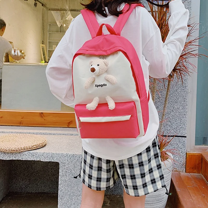 

Large Capaci Double oulder Bapa for High School Students Primary School Students Tutoring Bag Cartoon Sle Soft Handle