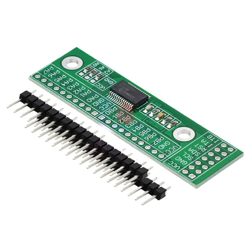 I2C Interface 16-channel IO Expansion Module IIC Input/Output Expansion Board MCP23017-E/SS