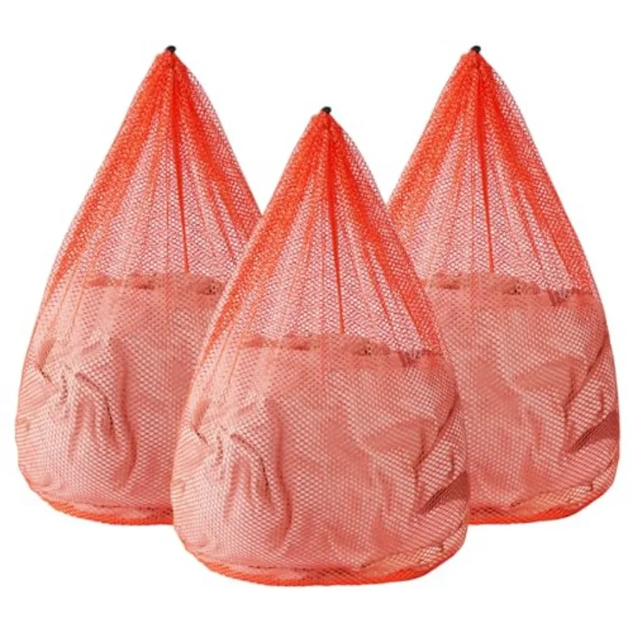 

Mesh Laundry Bags Washing Machine Mesh Wash Bags for Delicates Clothes, Bed Linen, Toys with Drawstring Closure Sturdy 3 XXLarg
