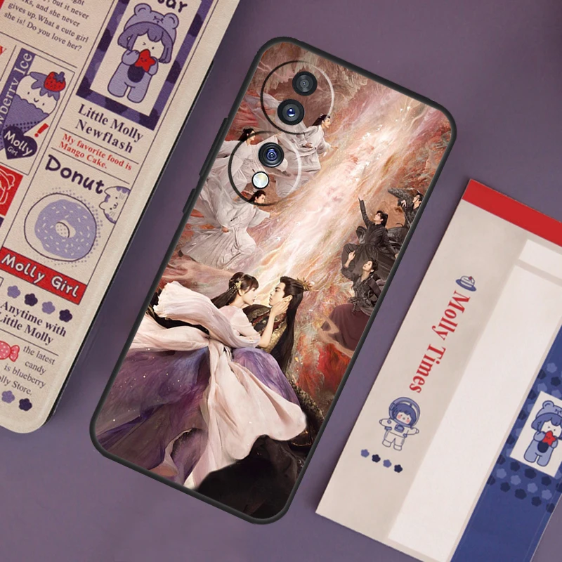 Love Between Fairy and Devil Case For Honor Magic4 Lite Magic5 Pro 8X 9X X6 X7 X8 X9 X7a X8a X9a 10 50 70 90 Lite Cover