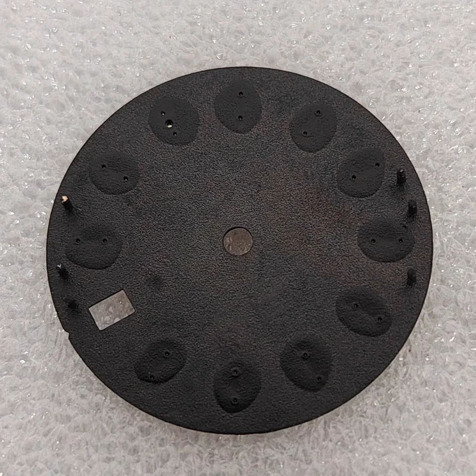 Quadrante dell'orologio da 28,5 mm + lancette dell'orologio Set lancette in argento Accessori per orologi per movimento NH35