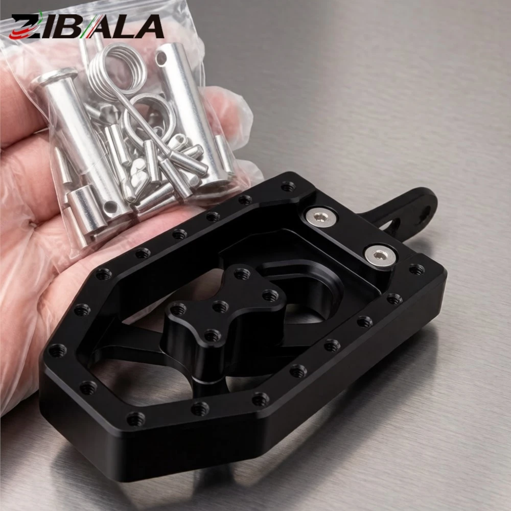 

Motorcycle CNC Enlarged FootRest Wide Fat Foot Pegs Pedals For Suzuki RM 85 DR-Z250/125/125L DR200 DR650/SE DR250/350 1990-2023