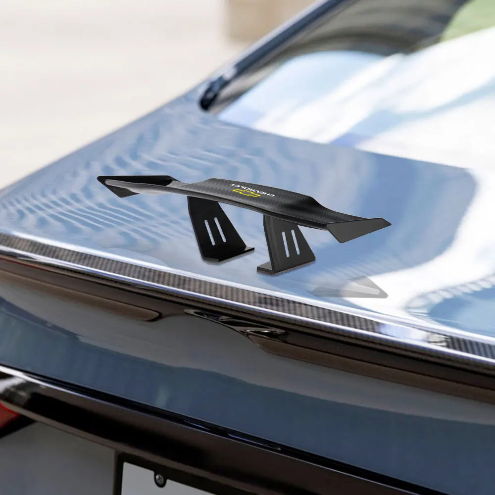 Spoiler traseiro do carro tronco mini asa estilo gt gadgets de ajuste automático para chevrolet cruze lacetti sonic faísca vela cobalto malibu captiva