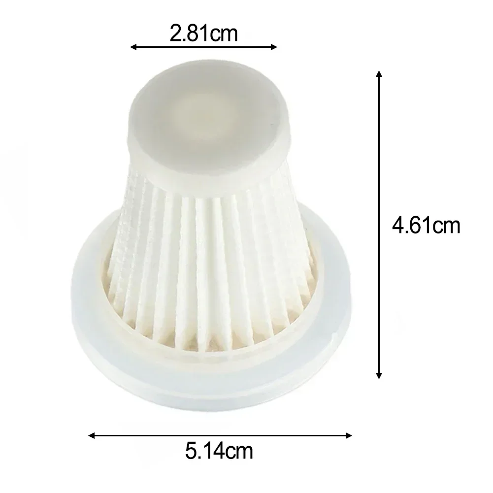 6pcs Filter Part Compatible For PeroBuno For SAKER Handy Vacuum Cleaner Home Car Mini Wireless Replacement Filter Accessories