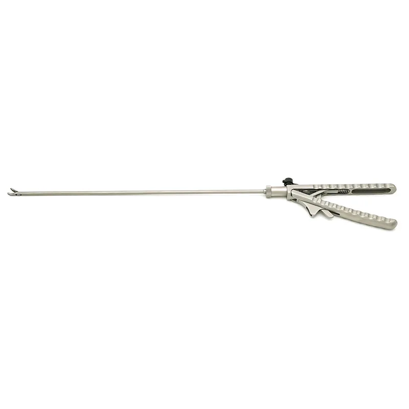 Laparoscopic Needle Holder V Type 5X330mm Laparoscopy,Reusable Needle Holder