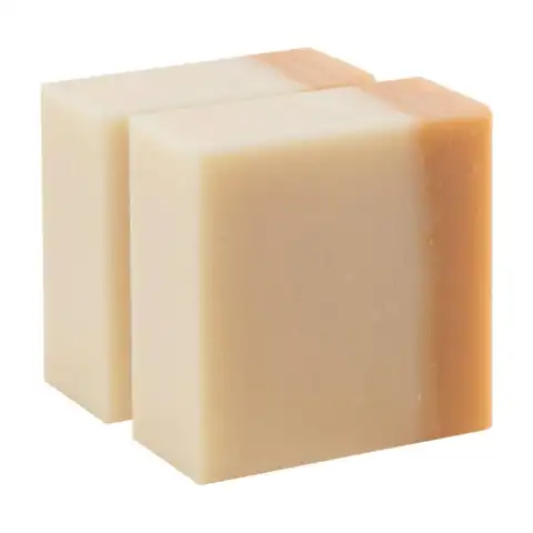 남성/꽃 여성을 위한 수제 비누 허니 바 페이스 목욕 손으로 만든 각질 제거 2개